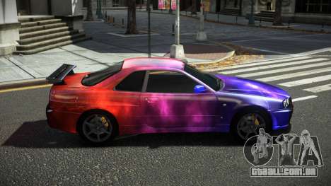 Nissan Skyline R34 Ralokshi S4 para GTA 4