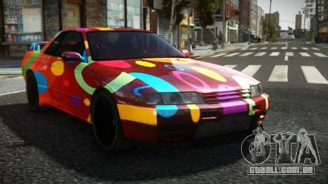 Nissan Skyline R32 Kichra S6 para GTA 4