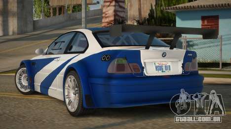 BMW M3 GTR Legends Edition 2006 para GTA San Andreas