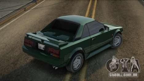 Toyota MR2 (AW11) [SA Style] 89th para GTA San Andreas