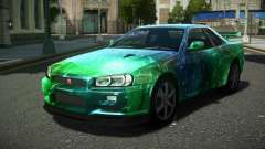Nissan Skyline R34 Ralokshi S3 para GTA 4