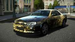 Nissan Skyline R34 Ralokshi S7 para GTA 4