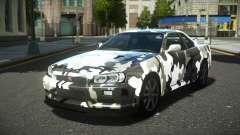 Nissan Skyline R34 Ralokshi S13 para GTA 4