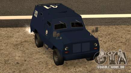 Fbitruck Cadillac Gage Ranger para GTA San Andreas