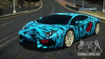 Lamborghini Aventador Uefars S2 para GTA 4