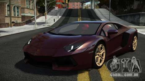 Lamborghini Aventador Vaberso para GTA 4