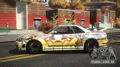 Nissan Skyline R34 Dezro S1 para GTA 4