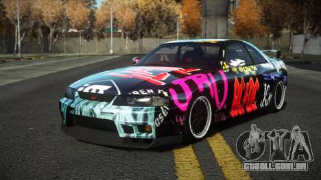 Nissan Skyline R33 Fahuz S4 para GTA 4