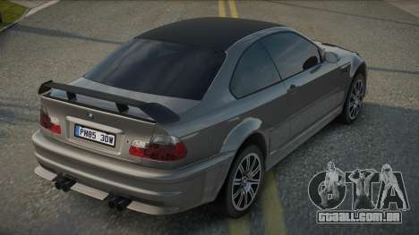 2001 BMW M3 GTR V1.1 para GTA San Andreas