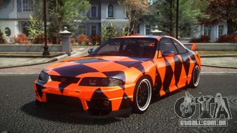 Nissan Skyline R33 Hikoshi S14 para GTA 4