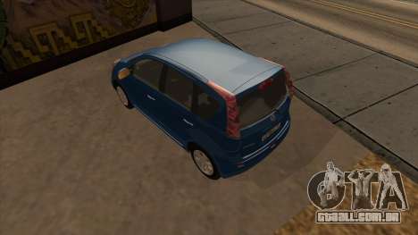 Nissan Note (2011) para GTA San Andreas