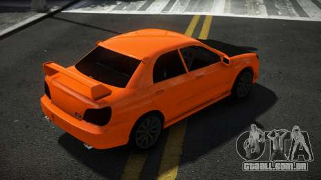 Subaru Impreza Zure para GTA 4