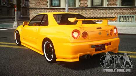 Nissan Skyline R34 Wachiko para GTA 4