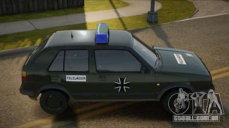 Volkswagen Golf Mk2 Feldjager 1991 para GTA San Andreas