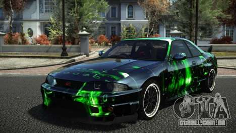 Nissan Skyline R33 Hikoshi S8 para GTA 4