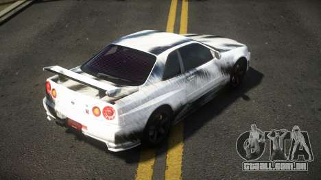 Nissan Skyline R34 Dezro S11 para GTA 4