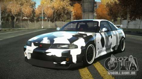 Nissan Skyline R33 Fahuz S8 para GTA 4