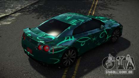 Nissan GT-R R35 Farihu S8 para GTA 4