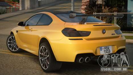 BMW M6 F13 GTS V1.2 para GTA San Andreas