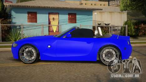 BMW Z4 Cabrio Blue para GTA San Andreas