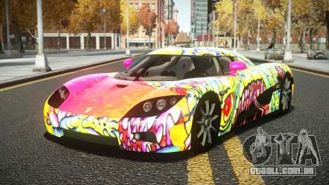Koenigsegg CCX Tustrom S8 para GTA 4