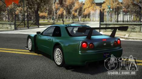 Nissan Skyline R34 Dibofas para GTA 4
