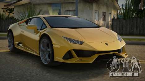 Lamborghini Huracan Evo V1.0 para GTA San Andreas