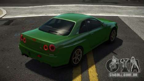 Nissan Skyline R34 Shimul para GTA 4