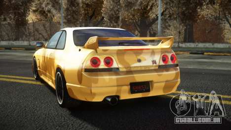 Nissan Skyline R33 Fahuz S9 para GTA 4