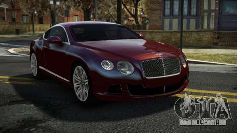 Bentley Continental GT Brazey para GTA 4