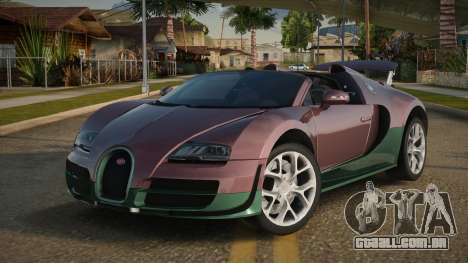 Bugatti Veyron Roadster para GTA San Andreas