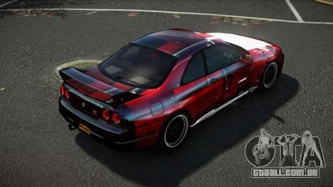 Nissan Skyline R33 Hikoshi S7 para GTA 4