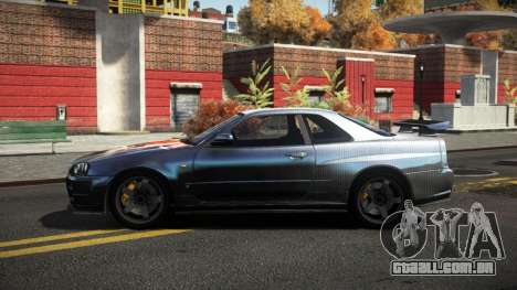 Nissan Skyline R34 Dezro S14 para GTA 4