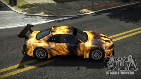 Nissan Skyline R34 Dibofas S14 para GTA 4