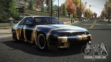 Nissan Skyline R33 Hikoshi S13 para GTA 4