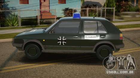 Volkswagen Golf Mk2 Feldjager 1991 para GTA San Andreas