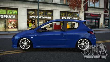 Peugeot 206 Bafuka para GTA 4
