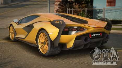 Lamborghini Sian V1.1 para GTA San Andreas