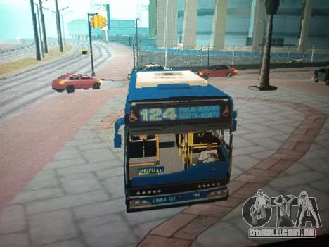 Colectivo Linea 124 para GTA San Andreas