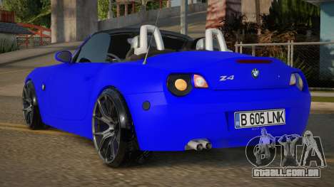 BMW Z4 Cabrio Blue para GTA San Andreas