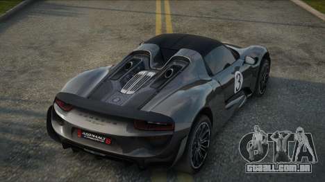 Porsche 918 Spyder V2.1 para GTA San Andreas
