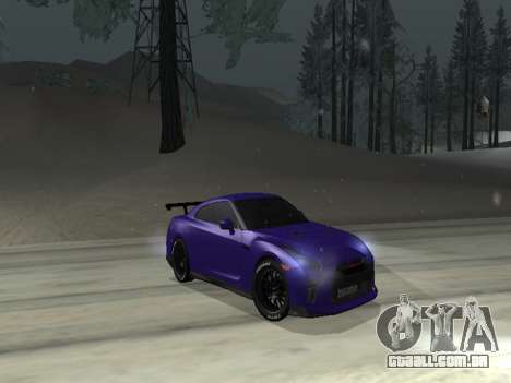 Nissan Skyline GTR r35 para GTA San Andreas