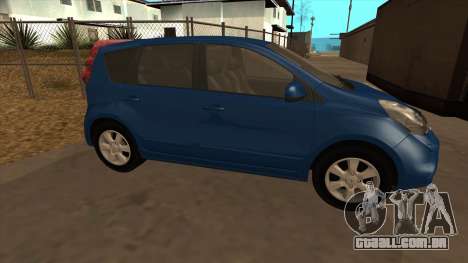 Nissan Note (2011) para GTA San Andreas