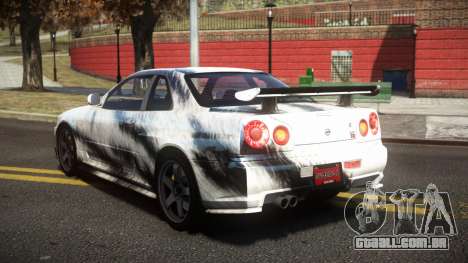 Nissan Skyline R34 Dezro S11 para GTA 4