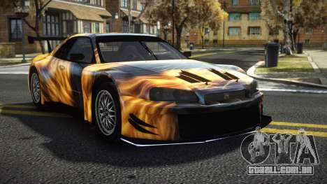 Nissan Skyline R34 Dibofas S14 para GTA 4