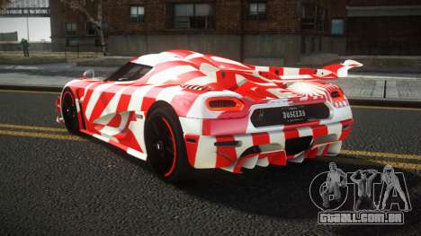 Koenigsegg Agera One Toshimy S6 para GTA 4