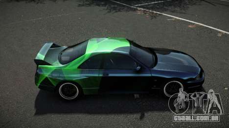 Nissan Skyline R33 Hikoshi S10 para GTA 4