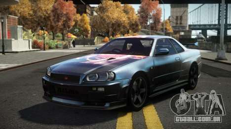 Nissan Skyline R34 Dezro S14 para GTA 4