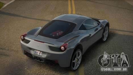Ferrari 458 Italia V1.2 para GTA San Andreas