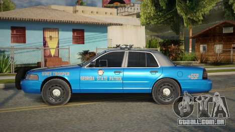 Georgia State Patrol 2011 Ford Crown Victoria para GTA San Andreas